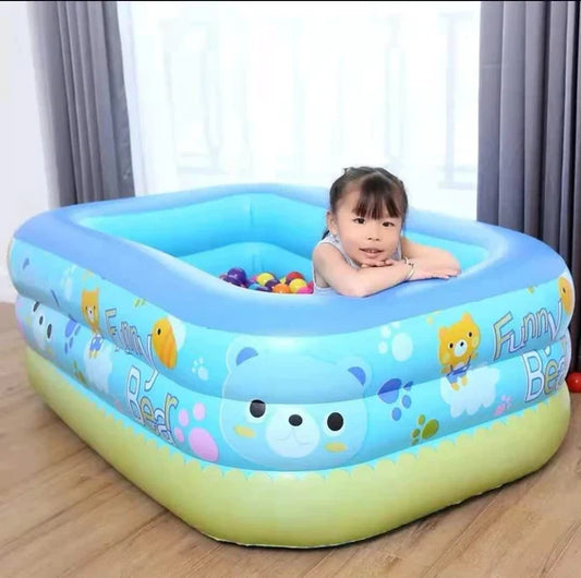 Piscina Inflable Rectangular Tres Anillo