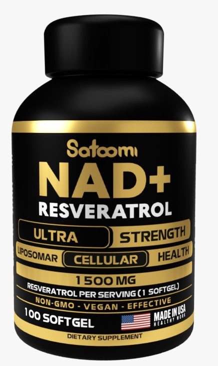 NAD resveratrolx 100 sofgels