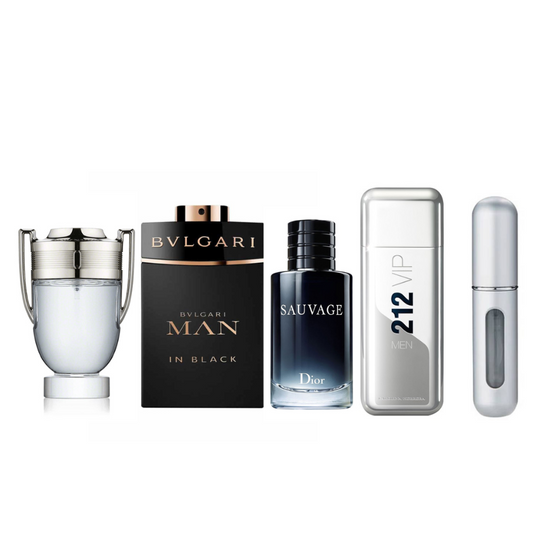 PROMO 96( 4 PERFUMES HOMBRE)+PERFUMERO)