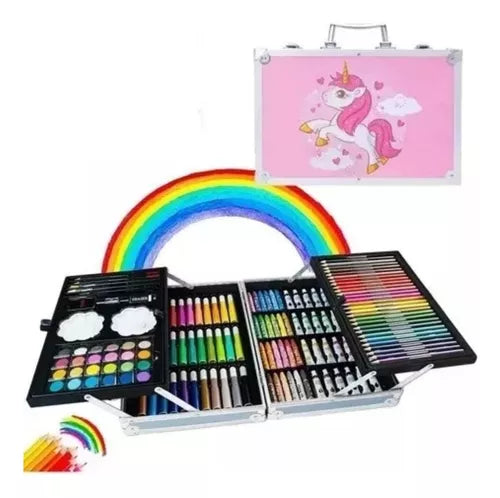 SET DE ARTE  PARA NIÑOS MALETA PLEGABLE