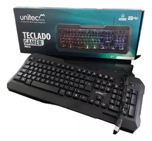 Teclado Gamer Con Luz Led mk36